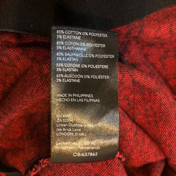 Maeve for Anthropologie Margot flared cropped pant red rose print size S EUC - Picture 8 of 14